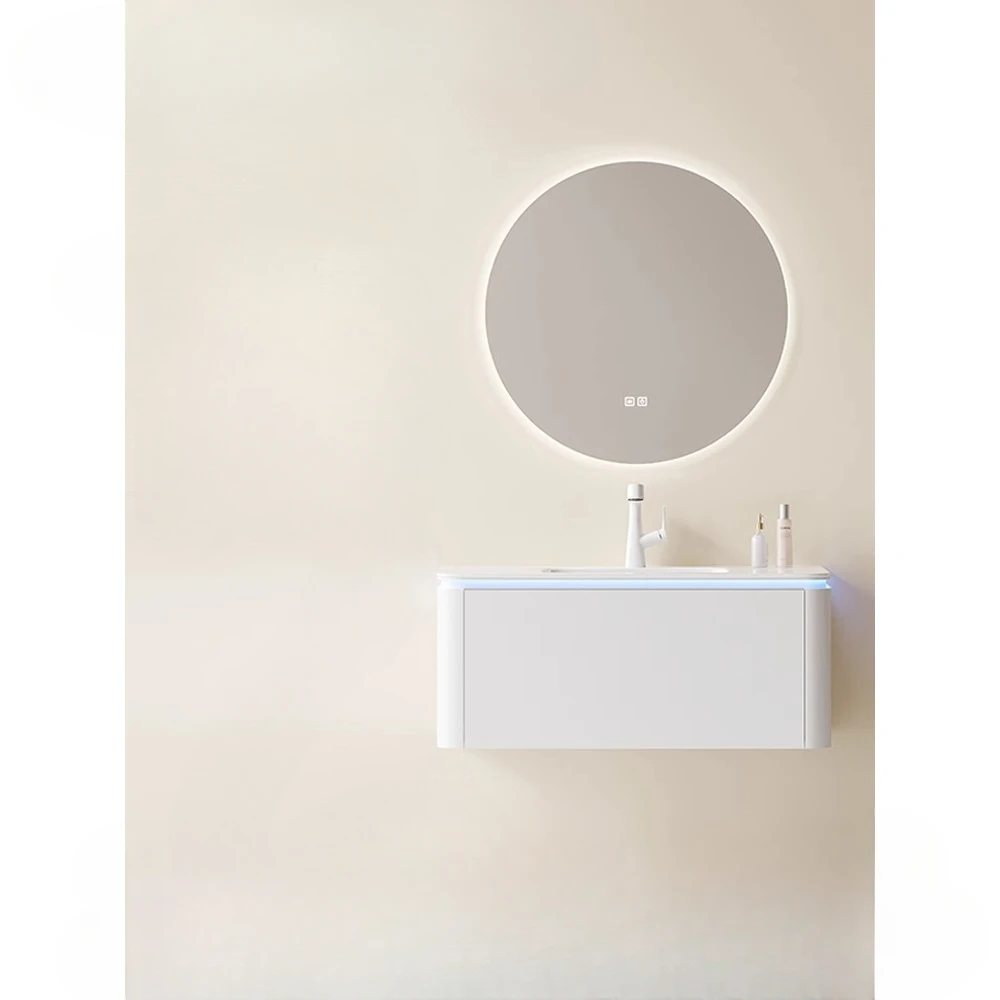 Hua'ansha rounded corner bathroom cabinet combination rock plate ceramic integrated basin washbasin washbasin washbasin bathroom
Hua'ansha rounded corner bathroom cabinet combination rock plate ceramic integrated basin washbasin washbasin washbasin bathroom