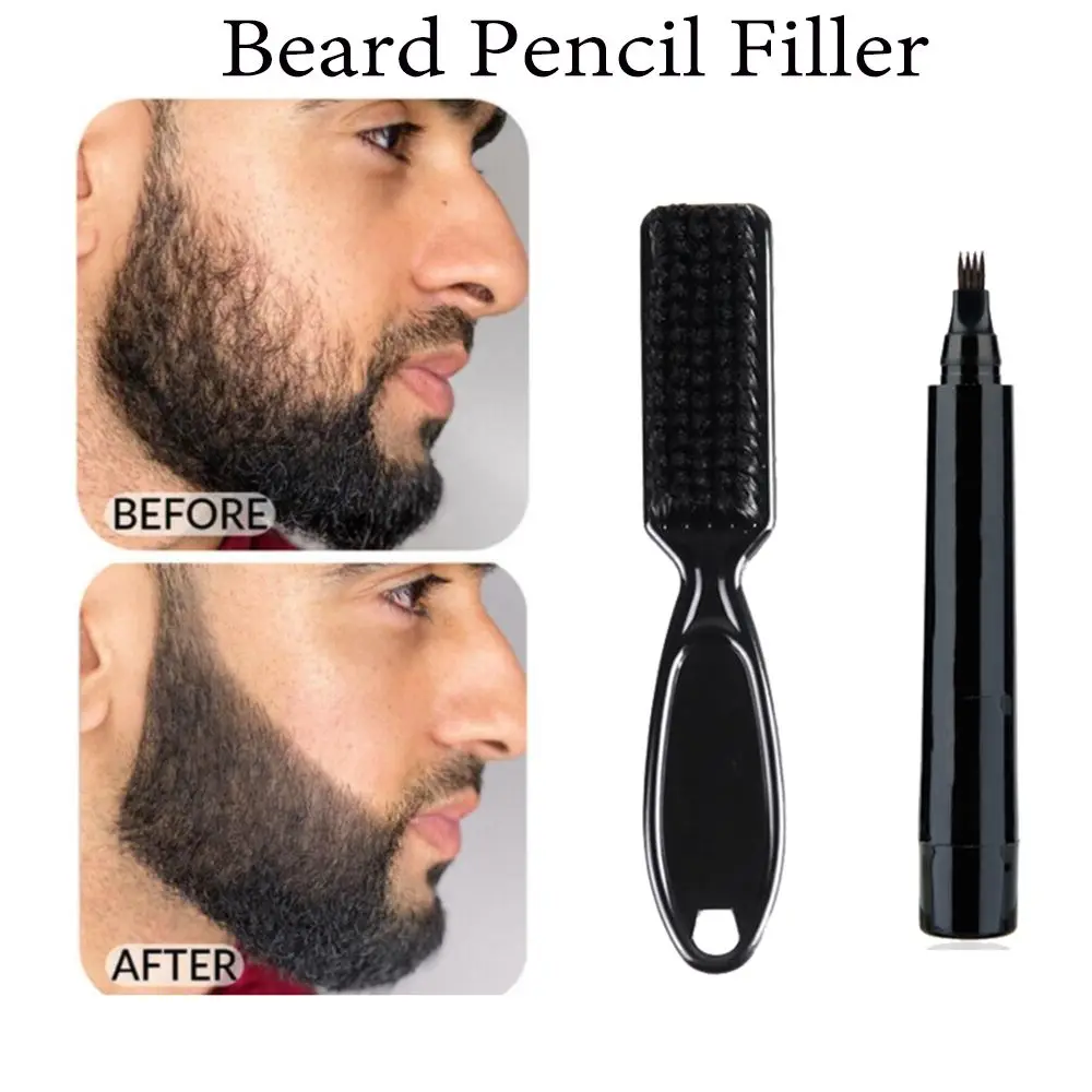 Beard Moustache Eyebrows Male Mustache Repair Shape Fast Camouflage Beard Growth Pencil Beard Filler Pen Natural Hair Grower
Beard Moustache Eyebrows Male Mustache Repair Shape Fast Camouflage Beard Growth Pencil Beard Filler Pen Natural Hair Grower