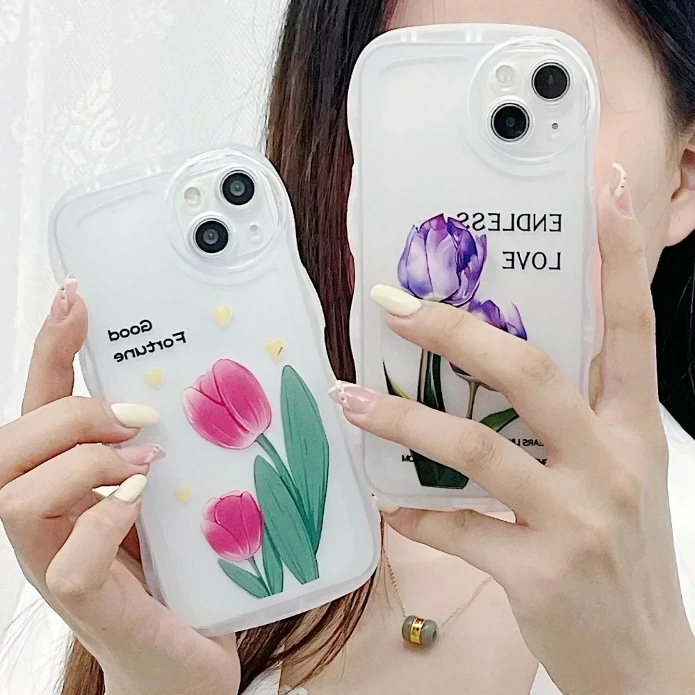Silicone Case for Xiaomi Mi 13T Pro Coque Poco X5 X3 NFC F4 X4 M3 M4 Pro Funda Transparent Wave Edge Painted Tulips Roses Cover
Silicone Case for Xiaomi Mi 13T Pro Coque Poco X5 X3 NFC F4 X4 M3 M4 Pro Funda Transparent Wave Edge Painted Tulips Roses Cover