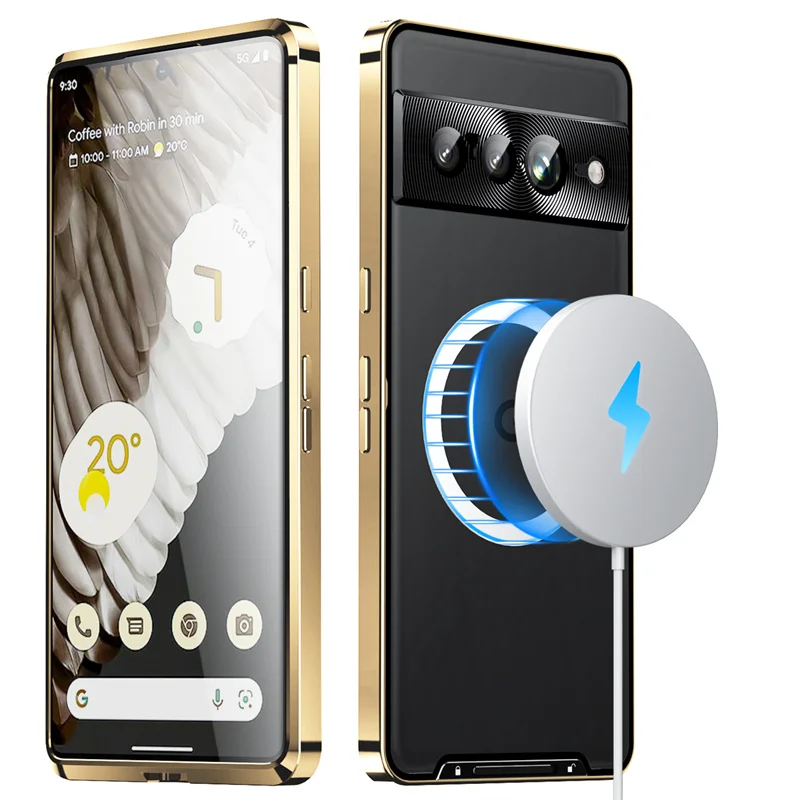 Магнитная задняя крышка для Google Pixel 7 Pro из алюминиевого сплава, металлическая задняя крышка для Google Pixel 7/Google Pixel 7 Pro
Магнитная задняя крышка для Google Pixel 7 Pro из алюминиевого сплава, металлическая задняя крышка для Google Pixel 7/Google Pixel 7 Pro