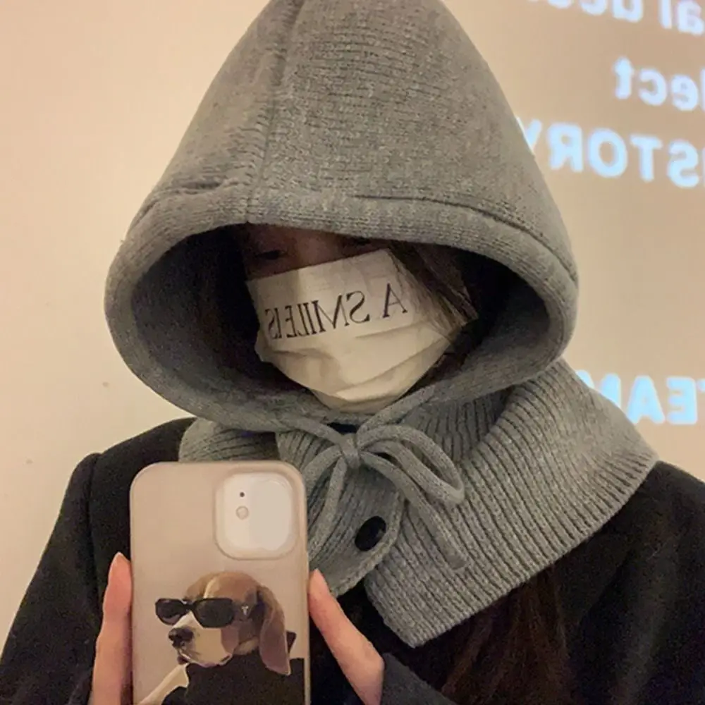 Женская зимняя Балаклава с защитой ушей, модные слитные утепленные вязаные шапки с капюшоном для улицы, ветрозащитная шапка на шнурке
Женская зимняя Балаклава с защитой ушей, модные слитные утепленные вязаные шапки с капюшоном для улицы, ветрозащитная шапка на шнурке
