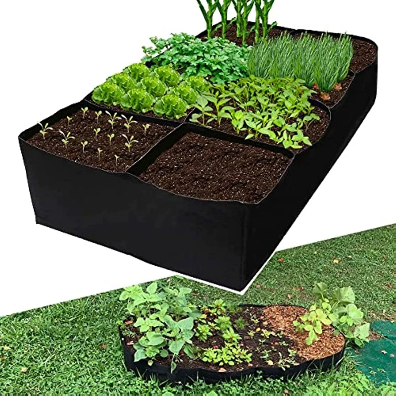 Large Garden Planting Bag Felt Multi-grid Planting Bag Vegetable Planting Pot Plant Flower Planting Pot Plant Nutrition Bag
Large Garden Planting Bag Felt Multi-grid Planting Bag Vegetable Planting Pot Plant Flower Planting Pot Plant Nutrition Bag