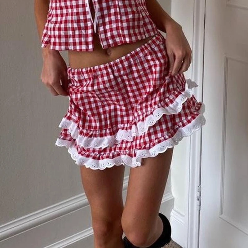 70s Style Cowgirl Vintage Elastic Waist Short Skirt Frilly Layered Tiered Mini Skirt Fairycore Y2K Kawaii Retro A-line Skirt
70s Style Cowgirl Vintage Elastic Waist Short Skirt Frilly Layered Tiered Mini Skirt Fairycore Y2K Kawaii Retro A-line Skirt