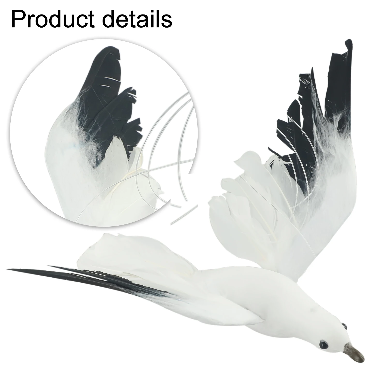 Artificial Feather Seagull Bird Artificial Flying Bird Figurine Home Yard Hallway Garden Hanging Ornament Fake Seagull Sculpture
Artificial Feather Seagull Bird Artificial Flying Bird Figurine Home Yard Hallway Garden Hanging Ornament Fake Seagull Sculpture
