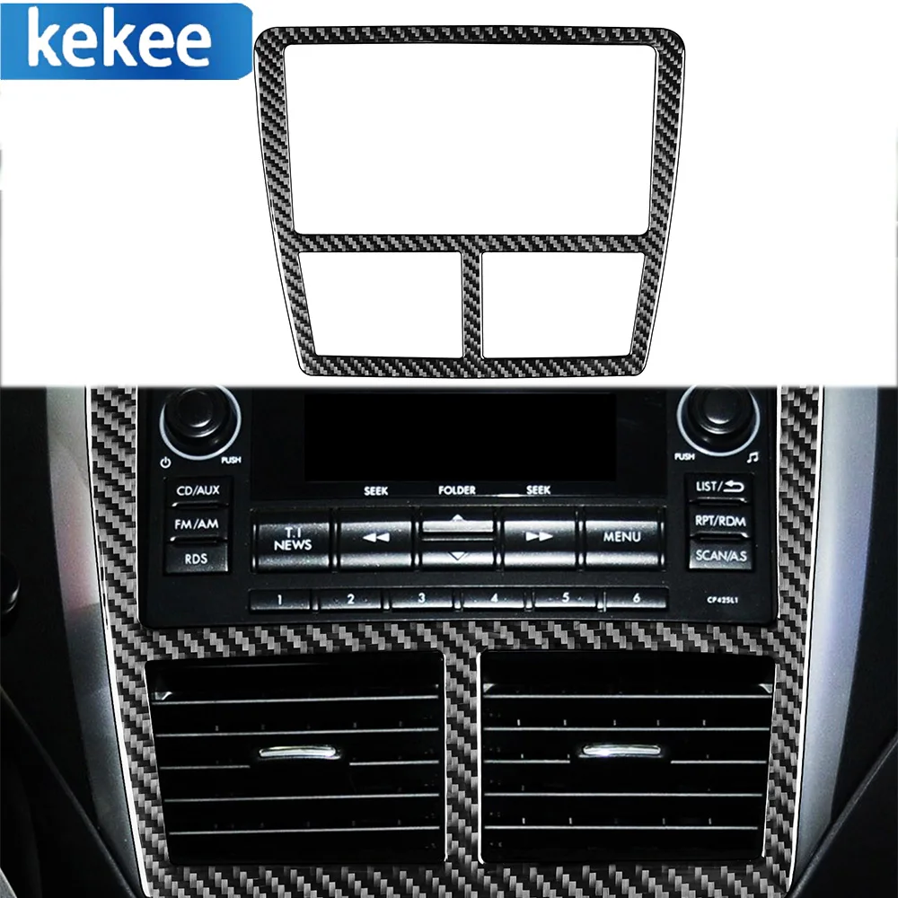 Для Subaru Impreza 2009-2011 Настоящее углеродное волокно Авто CD панель Центральная рамка управления отделка Наклейка Автомобильные аксессуары для интерьера
Для Subaru Impreza 2009-2011 Настоящее углеродное волокно Авто CD панель Центральная рамка управления отделка Наклейка Автомобильные аксессуары для интерьера