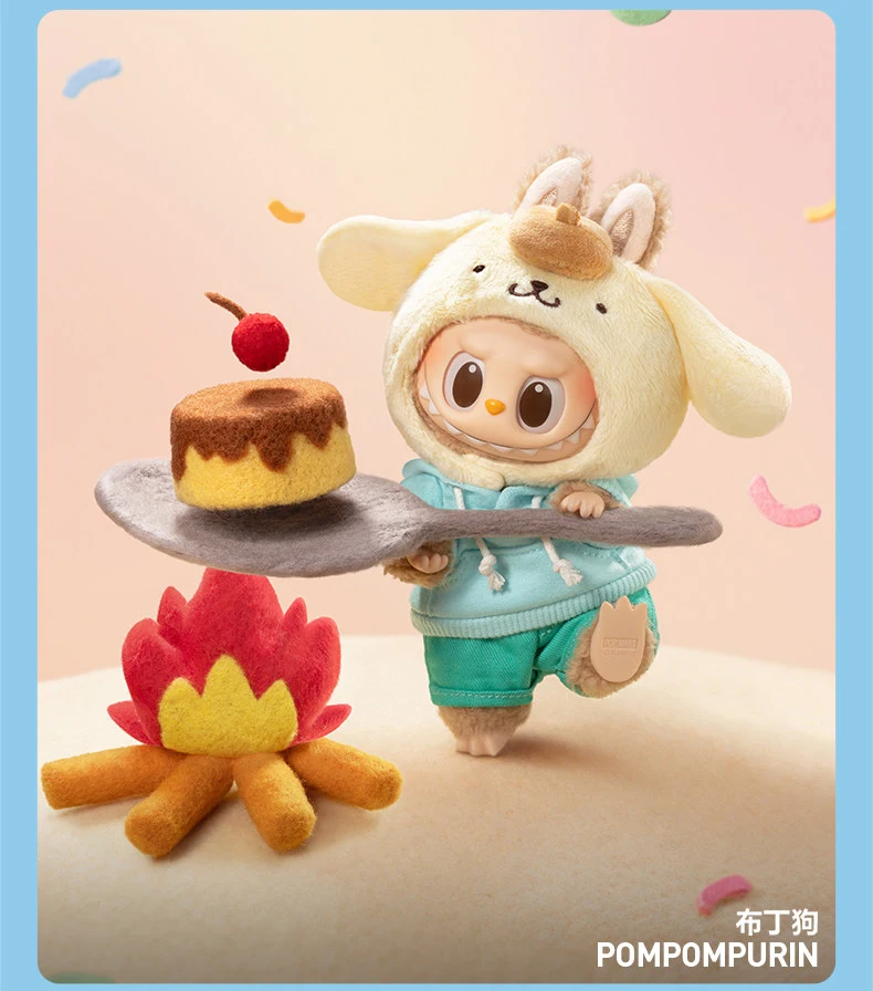 POP MART Labubu X Sanrio Family Vinyl Plush Doll Cute Collectible Figure Blind Box Trendy Keychain Gift POP MART Labubu X Sanrio Family Vinyl Plush Doll Cute Collectible Figure Blind Box Trendy Keychain Gift