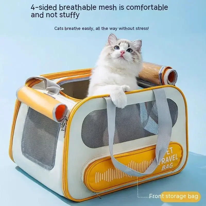Seasons Crossbody cat Large Dog Capacity Backpack Bag Shoulder Outgoing Four pet Breathable Portable one
Seasons Crossbody cat Large Dog Capacity Backpack Bag Shoulder Outgoing Four pet Breathable Portable one