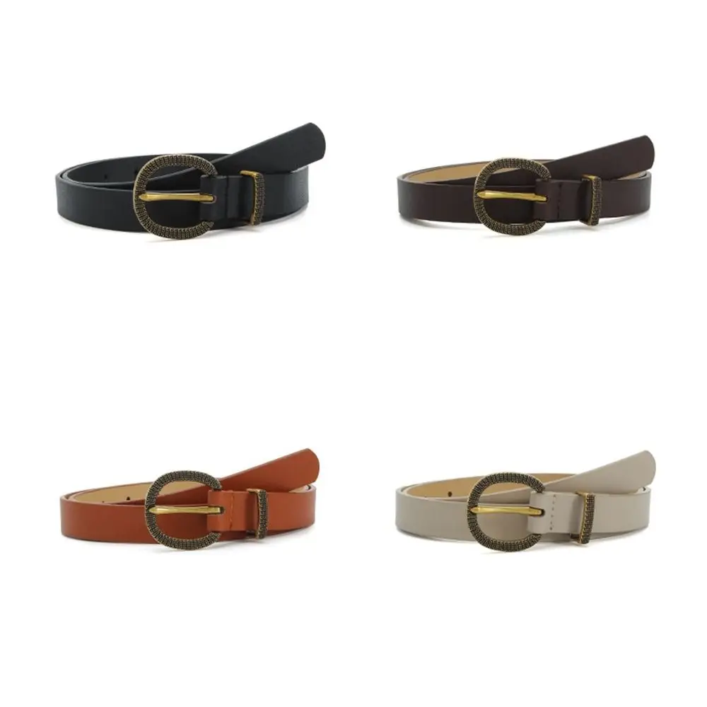 Fashion Design Solid Color Waist Belt PU Leather Adjustable Waistband Women Waist Belt Corset Belt Round Buckle Belt
Fashion Design Solid Color Waist Belt PU Leather Adjustable Waistband Women Waist Belt Corset Belt Round Buckle Belt