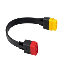Extension cable 16 Pin Male To Female OBD2 Connector 16Pin diagnostic tool ELM327 OBD2 extended adapter 0.36m
Extension cable 16 Pin Male To Female OBD2 Connector 16Pin diagnostic tool ELM327 OBD2 extended adapter 0.36m