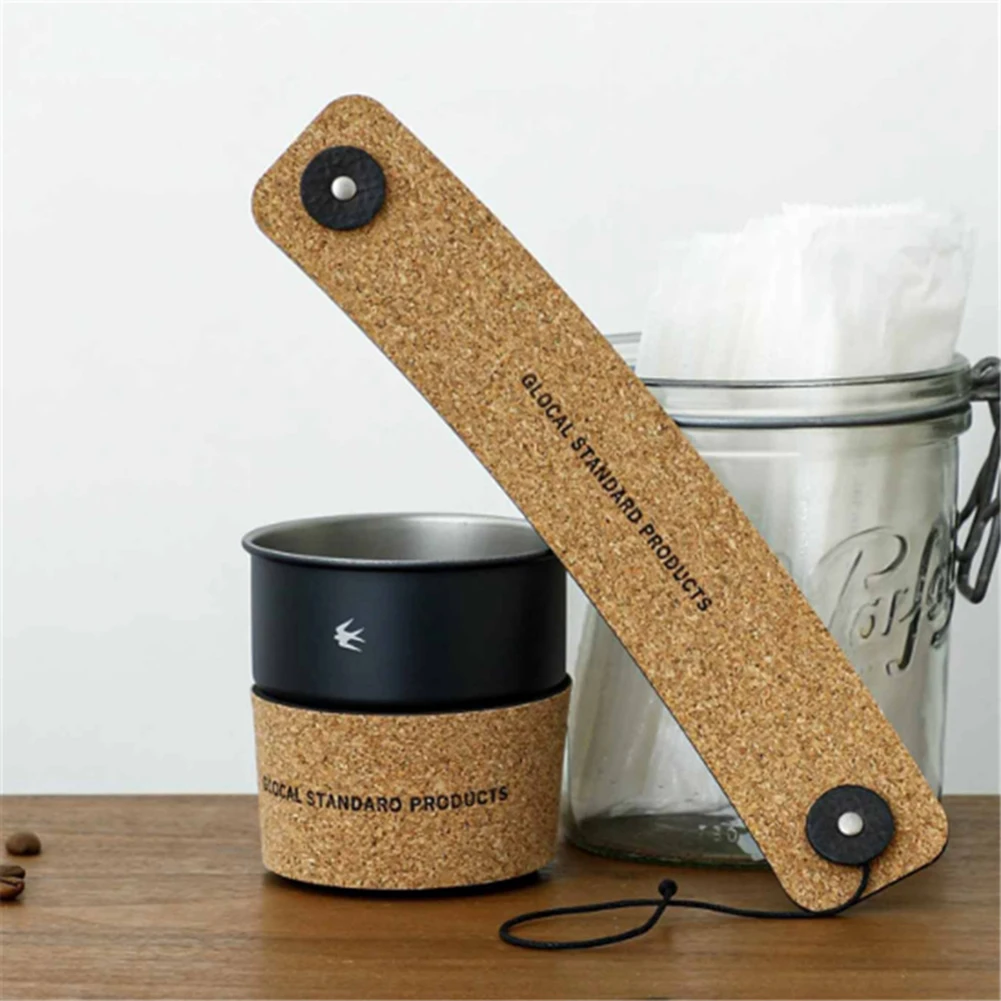 2PCS Cork PU Leather Camping Coffee Cup Sleeves Hot Cold Drinks Band Cover Wraps Insulation Non-slip Picnic Tableware
2PCS Cork PU Leather Camping Coffee Cup Sleeves Hot Cold Drinks Band Cover Wraps Insulation Non-slip Picnic Tableware