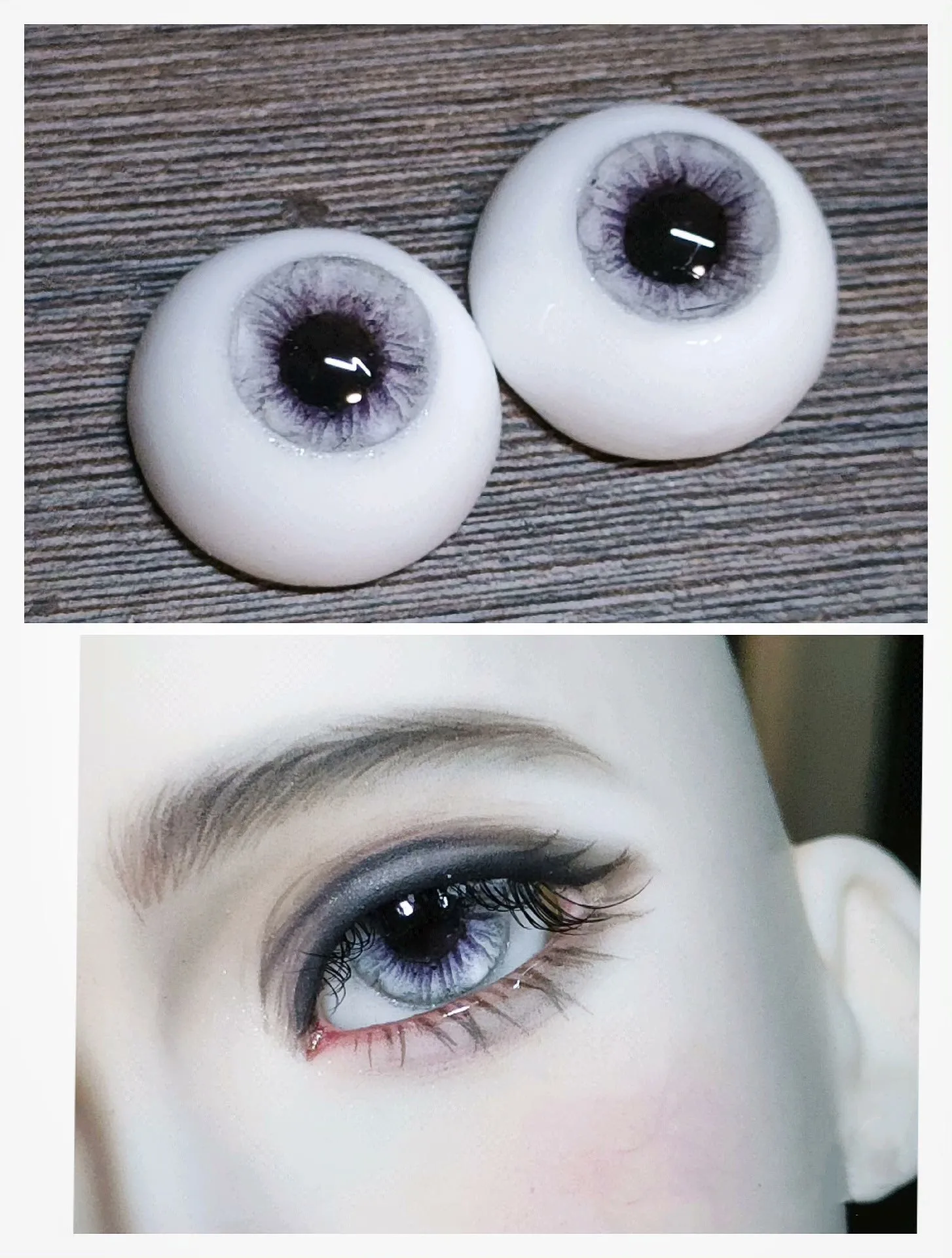 

1 пара, шарнирные глаза для кукол, 12 мм, 14 мм, 16 мм