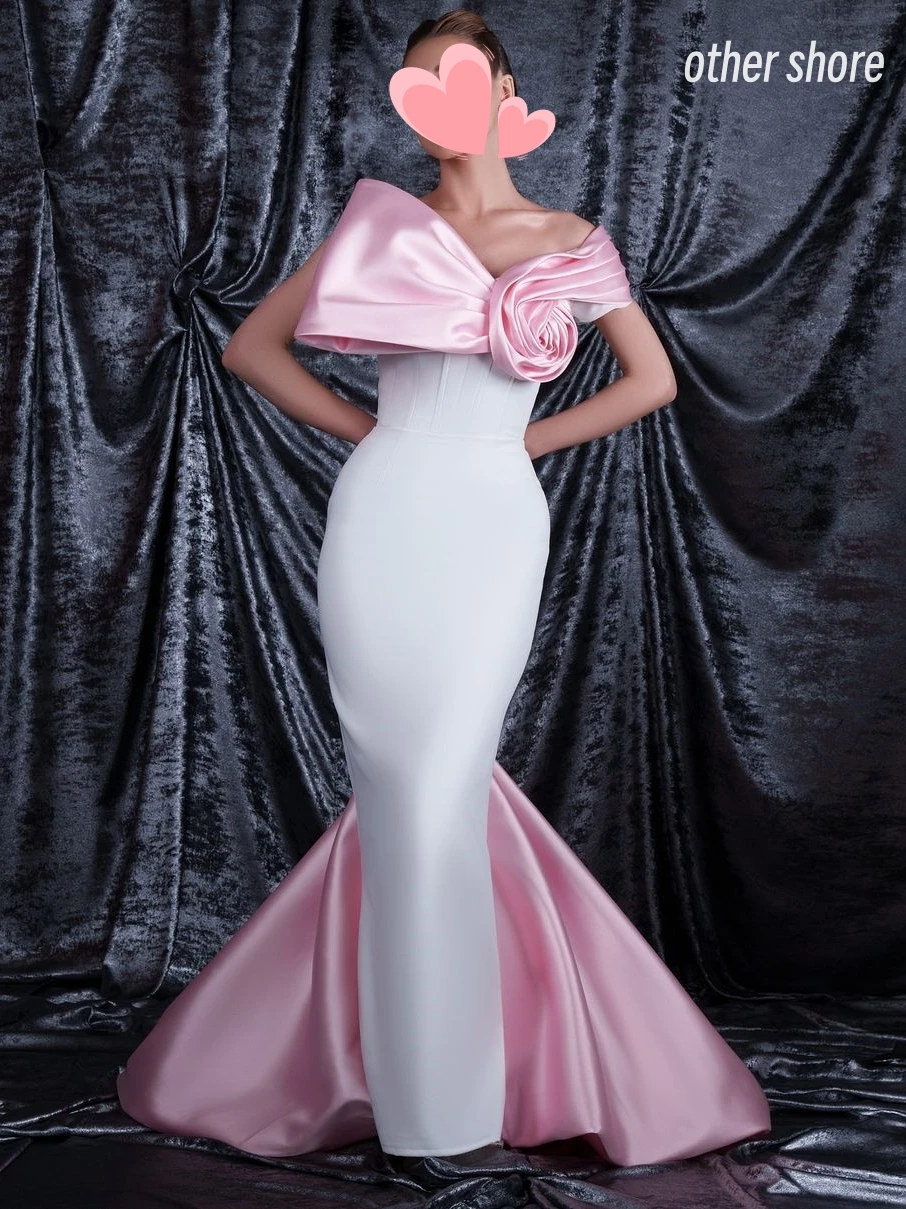 

Другое элегантное винтажное милое розовое платье-Русалка с оборками и цветочным принтом на заказ, официальное платье для выпускного вечера, вечерние платья