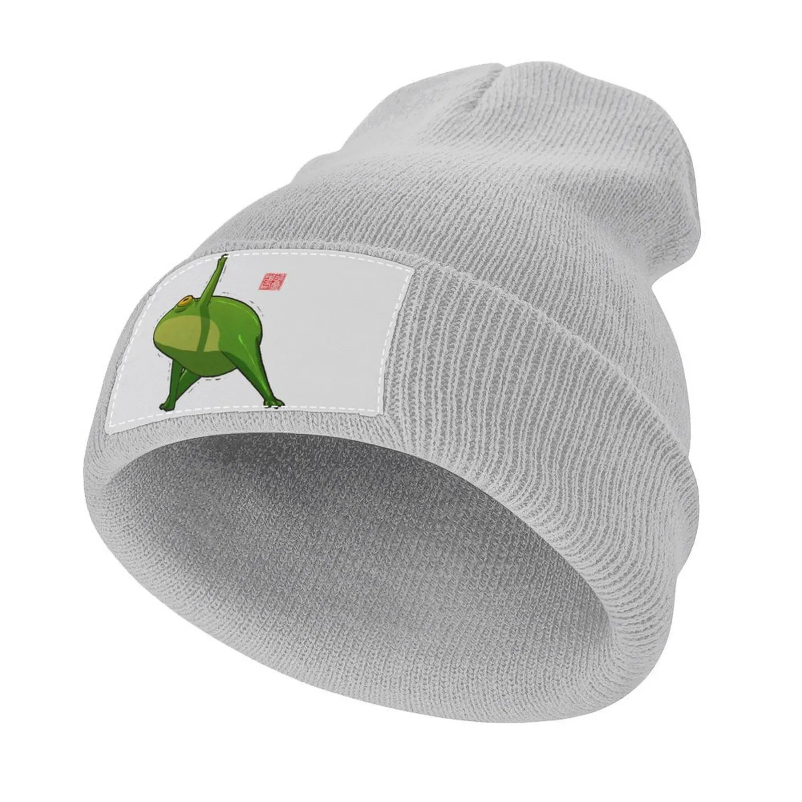 Yoga Frog Triangle Pose Knitted Cap Dropshipping Fishing Caps Hat For Man Women's 
Yoga Frog Triangle Pose Knitted Cap Dropshipping Fishing Caps Hat For Man Women's