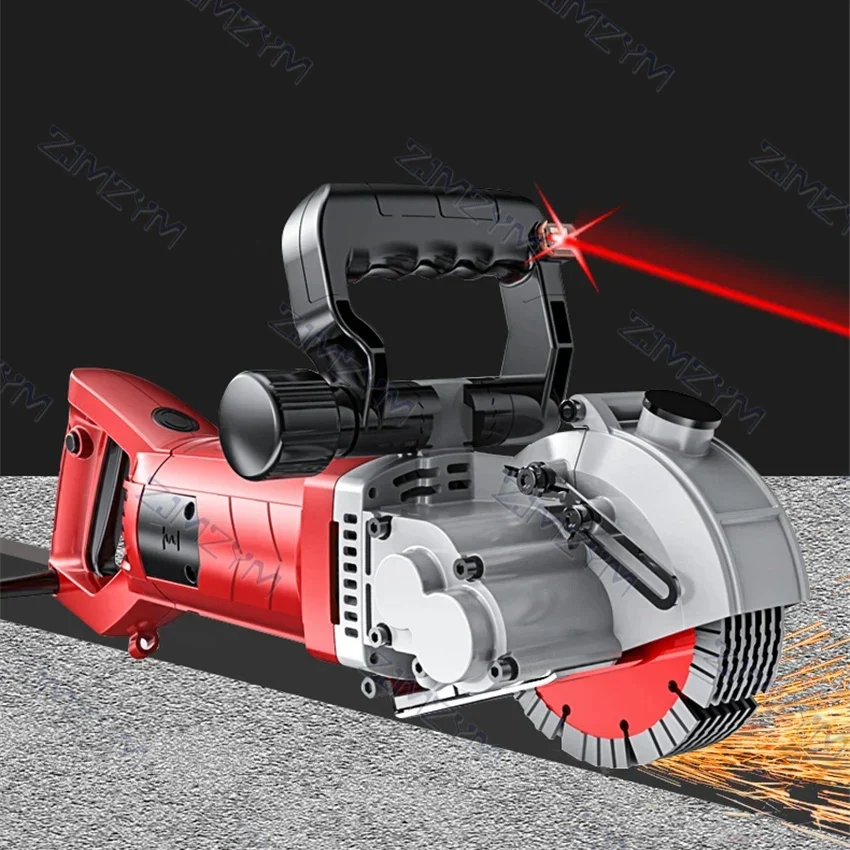 

KCJ-001 Electric Wall Chaser Handheld Laser Slotting Machine Brick Wall Cutting Machine Concrete Groove Slotting Machine 220V