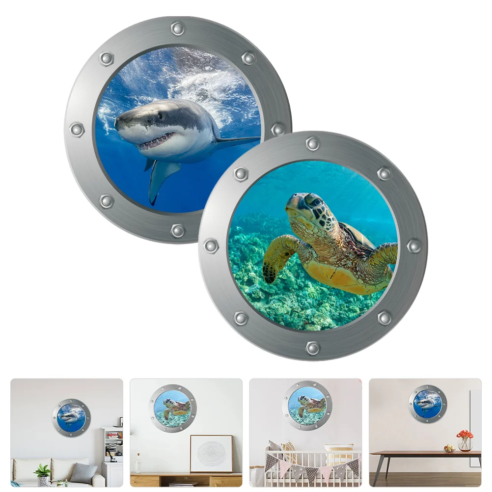 2 Pcs Wall Sticker Sea Animal Stickers Three-dimensional Marine 3d Life World Pvc Kids Room Animals
2 Pcs Wall Sticker Sea Animal Stickers Three-dimensional Marine 3d Life World Pvc Kids Room Animals