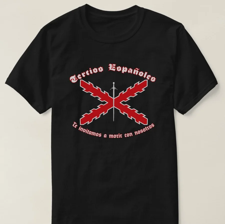 The Spanish Renaissance Tercio T Shirt. Short Sleeve 100% Cotton Casual T-shirts Loose Top Size S-3XL
The Spanish Renaissance Tercio T Shirt. Short Sleeve 100% Cotton Casual T-shirts Loose Top Size S-3XL