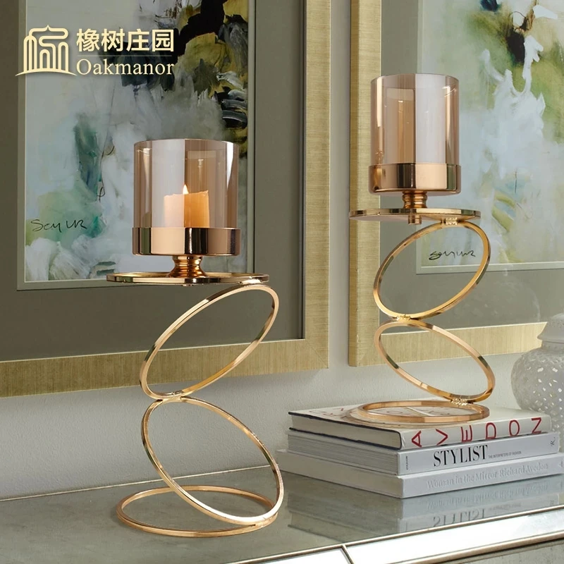 Northern Europe romantic light luxury Candlestick ornament holder aromatherapy Candlestick candlelight dinner table decoration
Northern Europe romantic light luxury Candlestick ornament holder aromatherapy Candlestick candlelight dinner table decoration