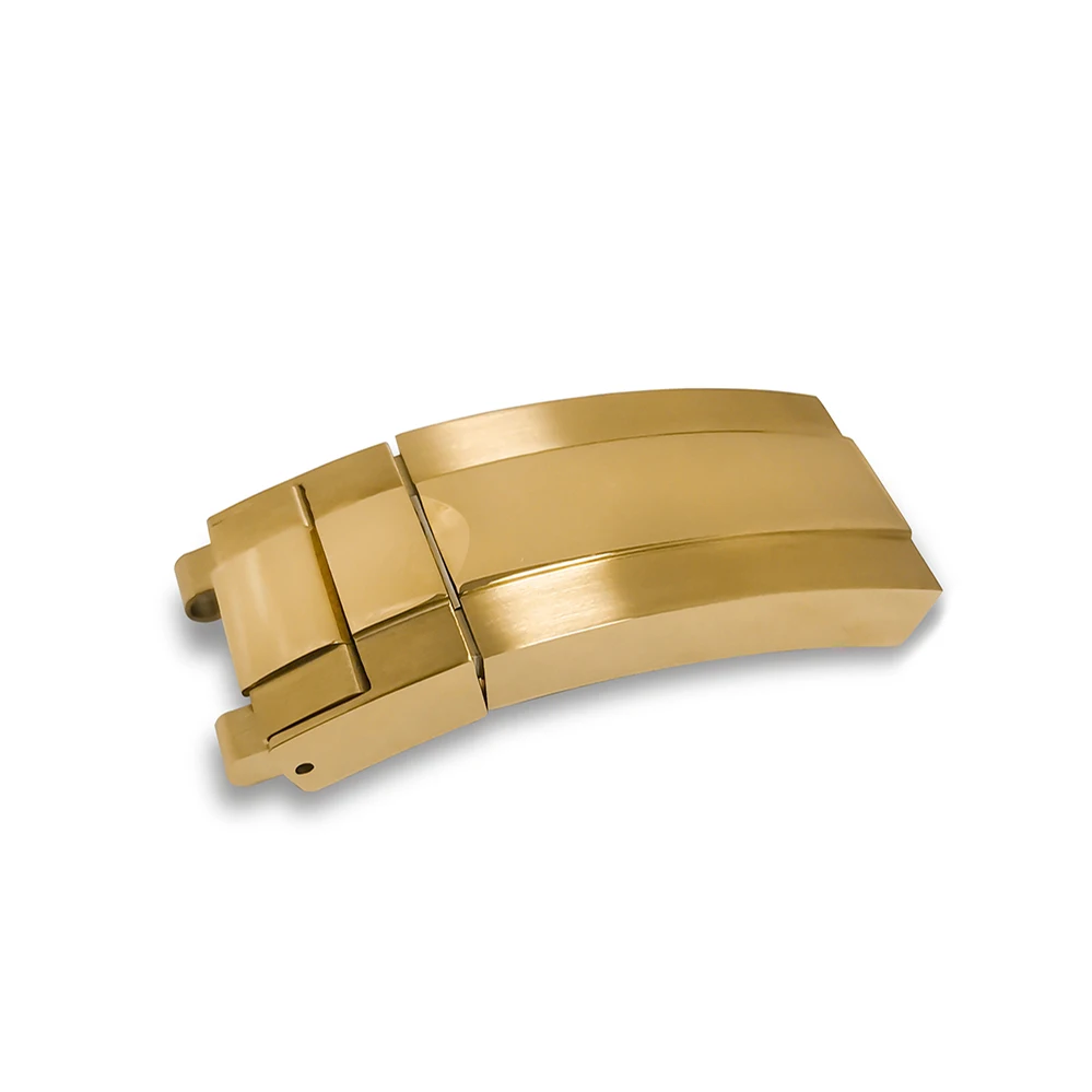 S-Watch accessories folding safety stainless steel plated buckle, suitable for silicone strap interface, 9mm / 16mm
S-Watch accessories folding safety stainless steel plated buckle, suitable for silicone strap interface, 9mm / 16mm