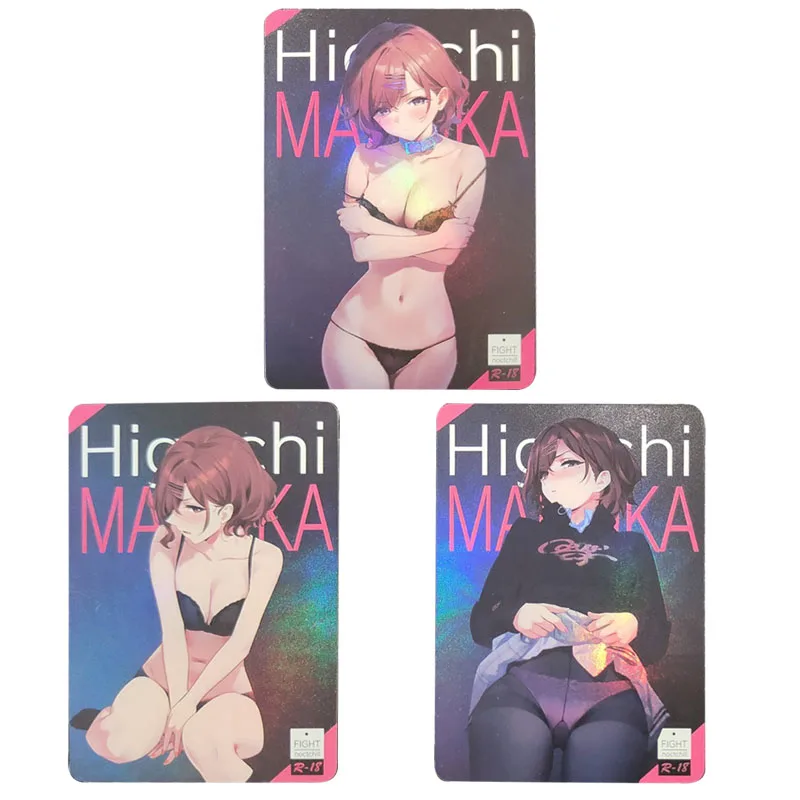 New Anime Higuchi Madoka Homemade Sparkling Color Signature Flashcards Game Collection Children's Toys Boys Surprise
New Anime Higuchi Madoka Homemade Sparkling Color Signature Flashcards Game Collection Children's Toys Boys Surprise