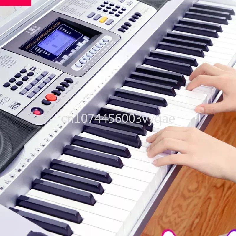 

Synthesizer Electronic Piano Digital Intelligent Professional Adult Teaching Piano 61 Keys Teclado Midi Electronic Organ AA50EO
