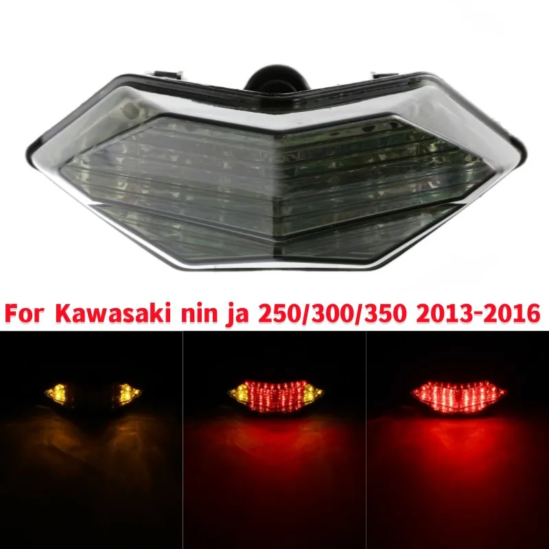 Motorcycle Modified LED Rear Taillight Turn Brake Light For Kawasaki nin ja 250/300/350 2013-2016
Motorcycle Modified LED Rear Taillight Turn Brake Light For Kawasaki nin ja 250/300/350 2013-2016