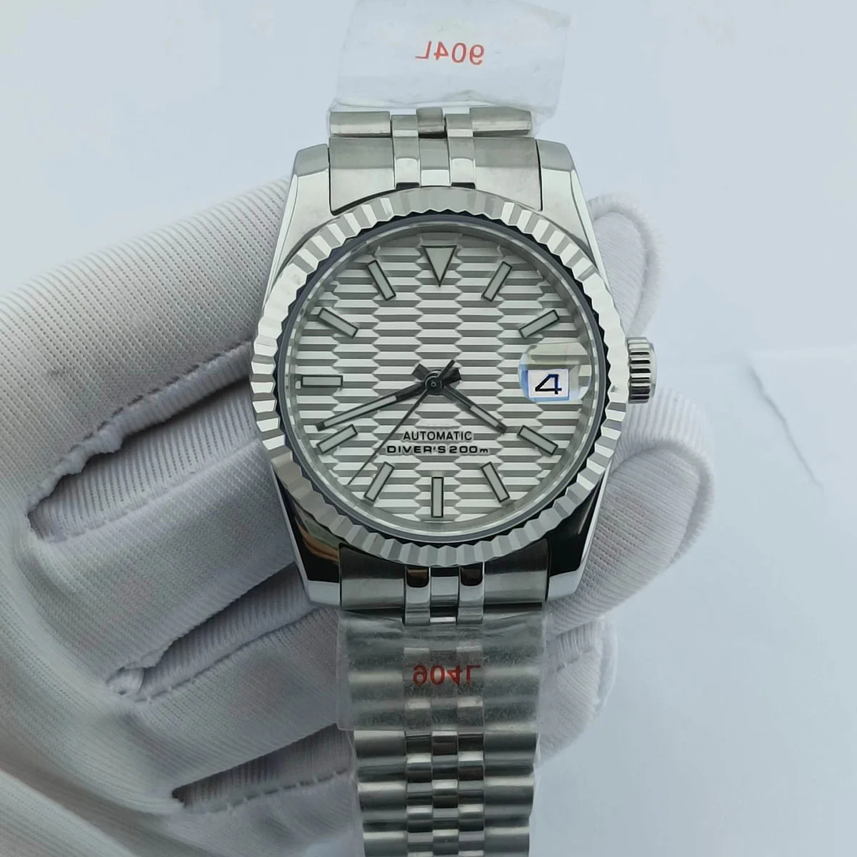 NH35 Case 39mm Watch Case Dial Men Stainless Steel Mechanical Wristwatches Parts for NH35 Movement Watch
NH35 Case 39mm Watch Case Dial Men Stainless Steel Mechanical Wristwatches Parts for NH35 Movement Watch