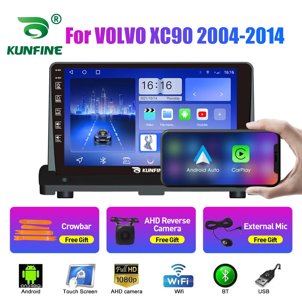 

Car Radio For VOLVO XC90 2004-2014 2Din Android Octa Core Car Stereo DVD GPS Navigation Player Multimedia Android Auto Carplay