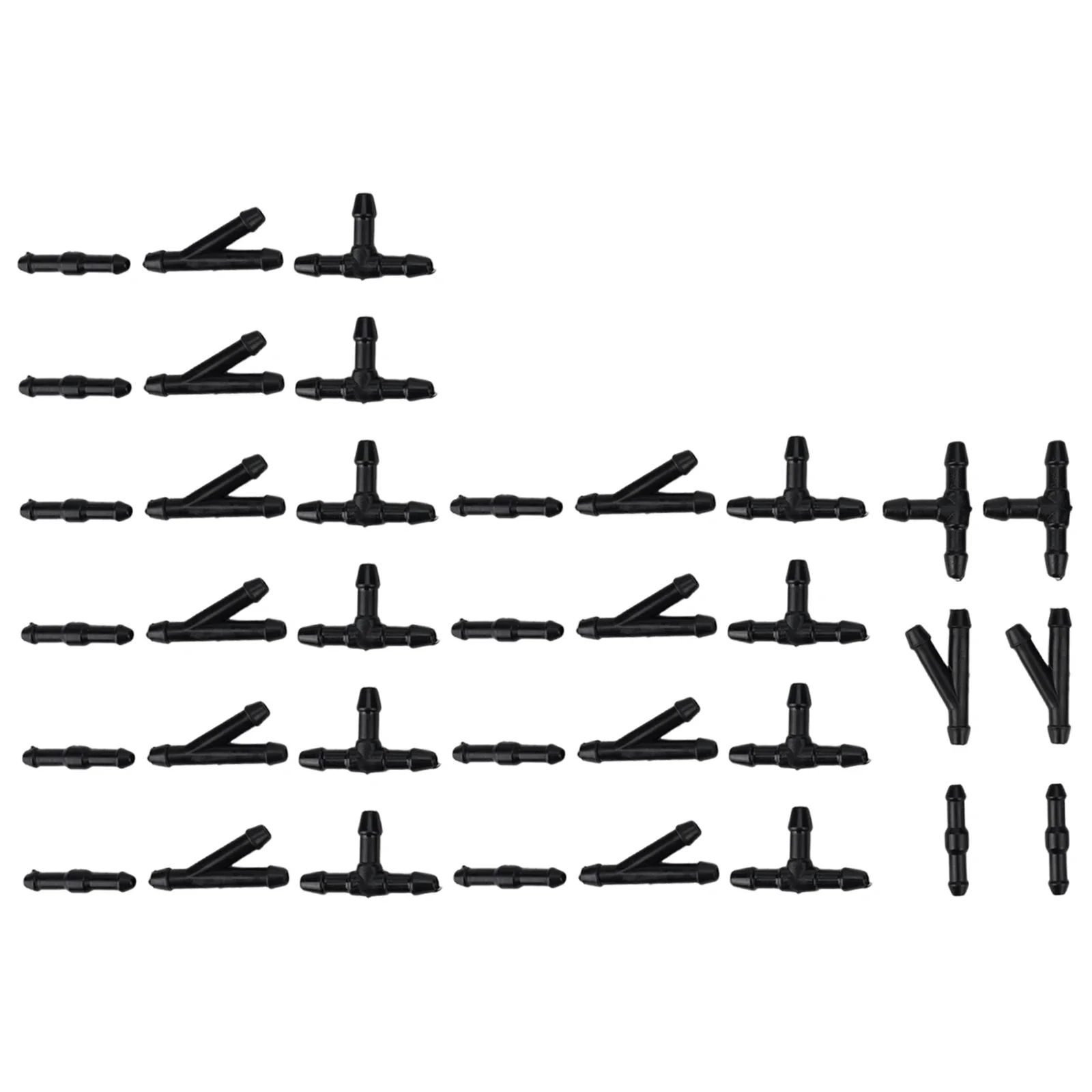 36pcs Hose Connector Windshield Washer Hose Connector Water Tube T/Y/I Type Splitter Fittings I-type / I-type / Y-type
36pcs Hose Connector Windshield Washer Hose Connector Water Tube T/Y/I Type Splitter Fittings I-type / I-type / Y-type