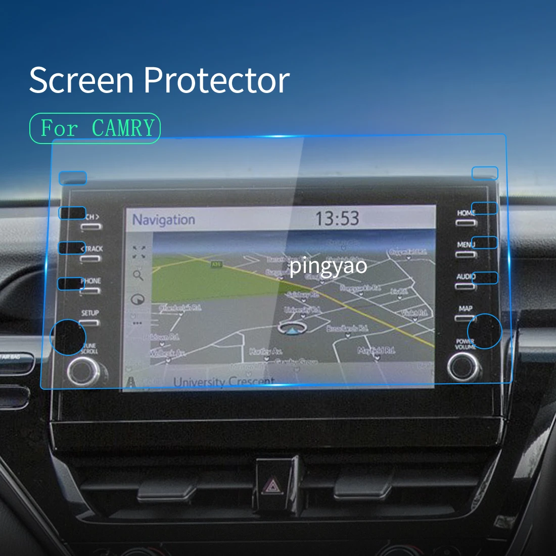 Для TOYOTA CAMRY 2023, защитная пленка для экрана, панель Carplay, медиа-видео, аксессуары для автомобильного интерьера
Для TOYOTA CAMRY 2023, защитная пленка для экрана, панель Carplay, медиа-видео, аксессуары для автомобильного интерьера