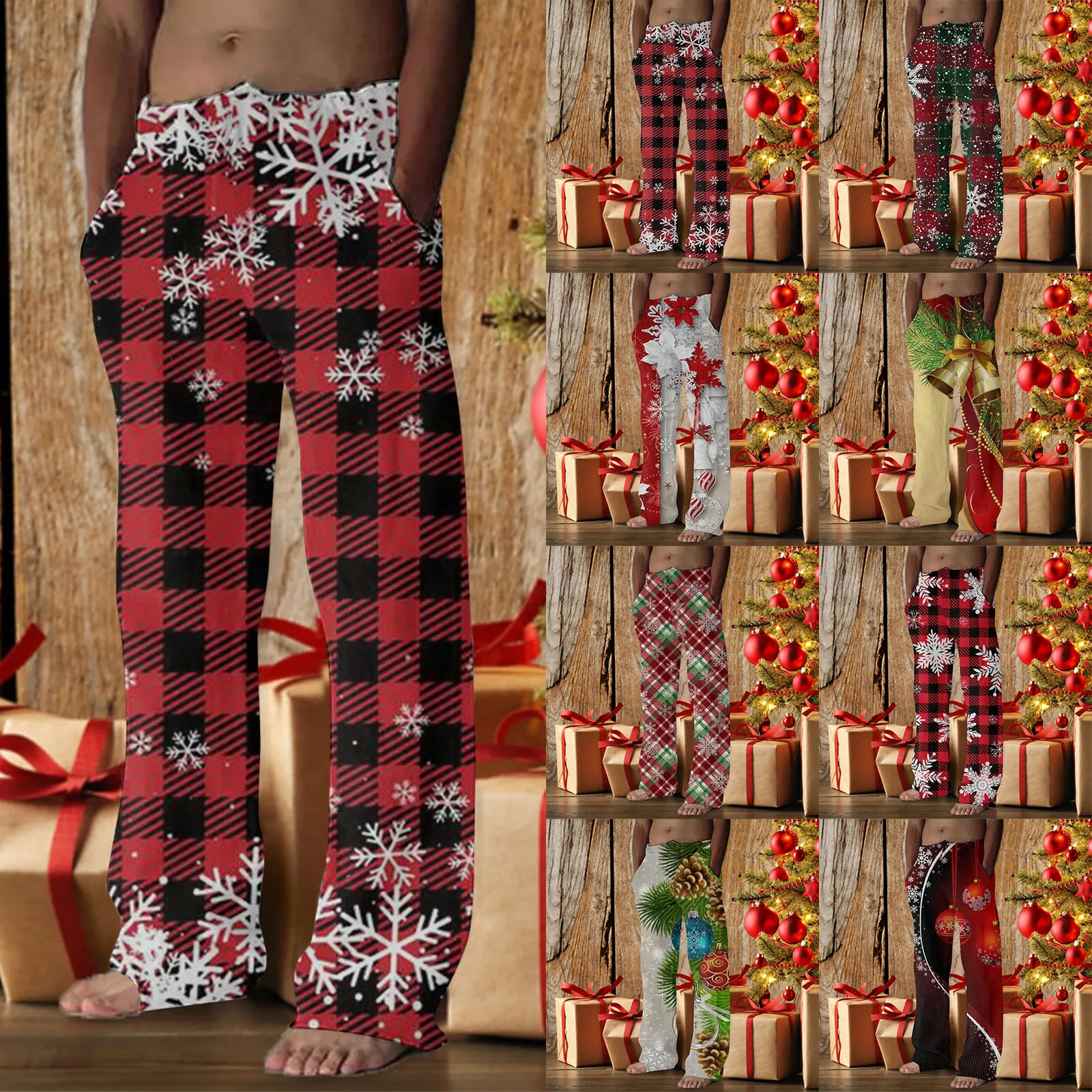 Male Autumn And Winter Christmas Home Pants Fully Printed Cordless Pocket Holiday Sweatpants Oversize Outdoor Exercise
Male Autumn And Winter Christmas Home Pants Fully Printed Cordless Pocket Holiday Sweatpants Oversize Outdoor Exercise