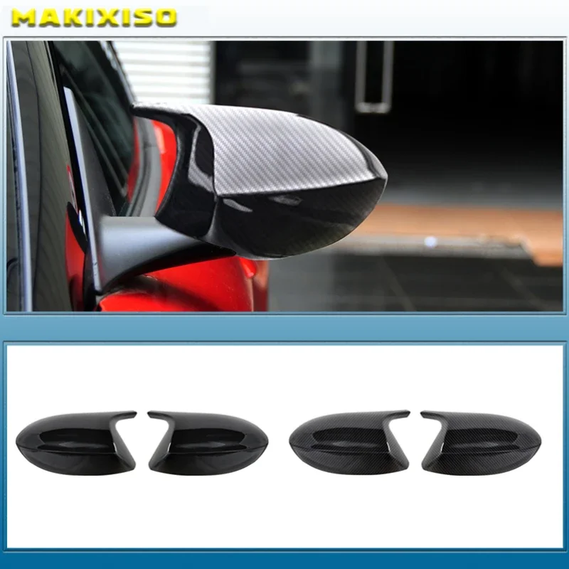 

For BMW Z4 E89 Convertible 2009-2016 Mirror Covers Car Side Door Rearview Side Mirror Covers Cap Carbon Fiber Reaplacemet Gloss