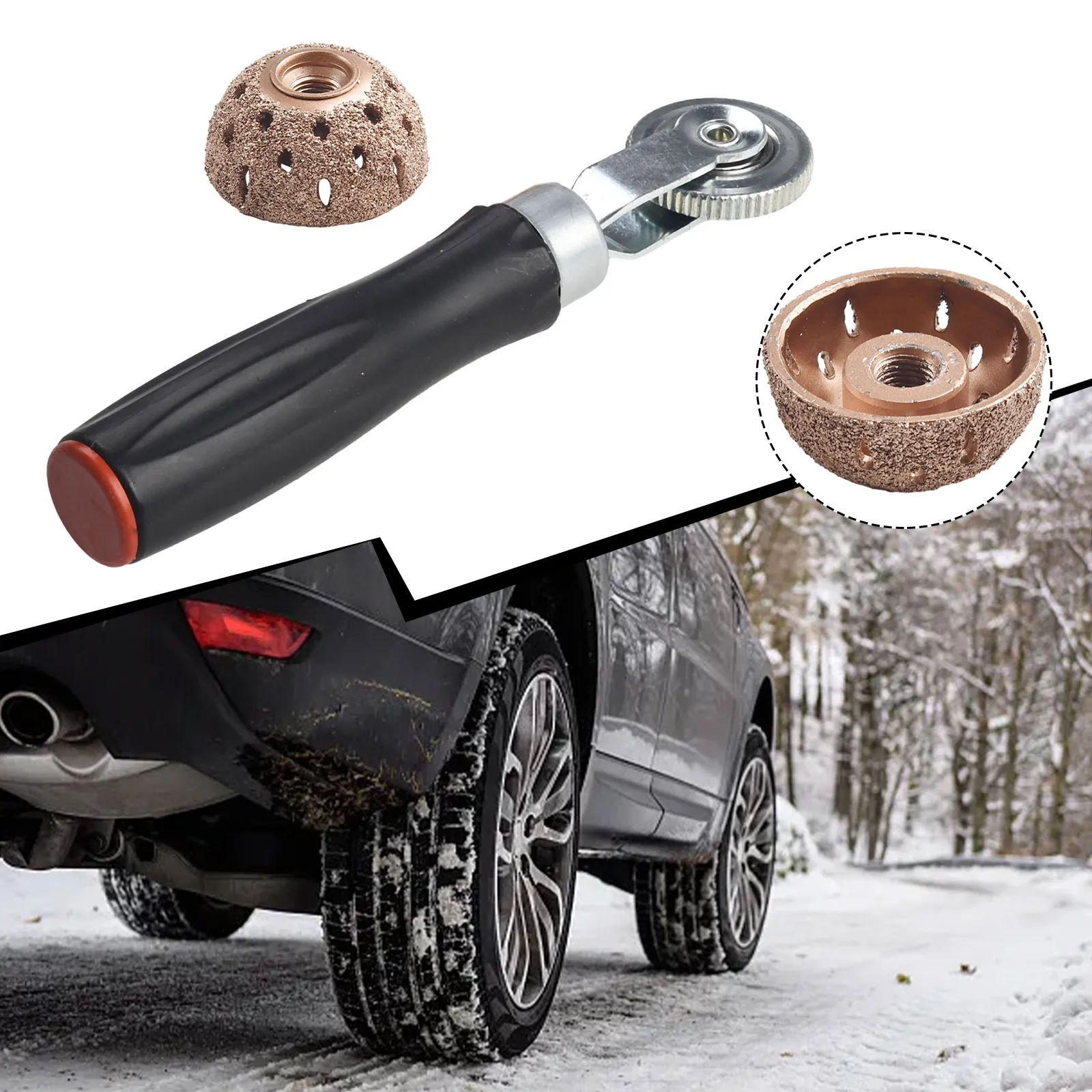 Practical Tire Repair Tools, 2 PCS Tire Buffer Wheel+Patch Roller Tungsten, Ergonomic Design, Easy Removal of Trapped Air
Practical Tire Repair Tools, 2 PCS Tire Buffer Wheel+Patch Roller Tungsten, Ergonomic Design, Easy Removal of Trapped Air