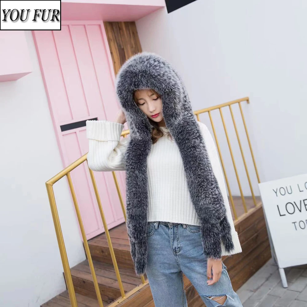 Luxury women winter real fox fur hat scarf Natural warm fox fur caps Female outdoor thick knit 100% genuine fox fur hats scarves
Luxury women winter real fox fur hat scarf Natural warm fox fur caps Female outdoor thick knit 100% genuine fox fur hats scarves