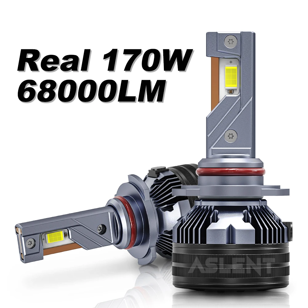 ASLENT NEW 9005 9006 HB3 HB4 H4 H7 LED Headlamp H1 H11 High Power Car Headlights 3 Copper Tubes 170W 68000LM Canbus 3570 CSP S85
ASLENT NEW 9005 9006 HB3 HB4 H4 H7 LED Headlamp H1 H11 High Power Car Headlights 3 Copper Tubes 170W 68000LM Canbus 3570 CSP S85