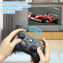 Gamepad Joystick Controller Wireless Controller For Microsoft Xbox 360 With PC Receiver Wireless 2.4G
Gamepad Joystick Controller Wireless Controller For Microsoft Xbox 360 With PC Receiver Wireless 2.4G