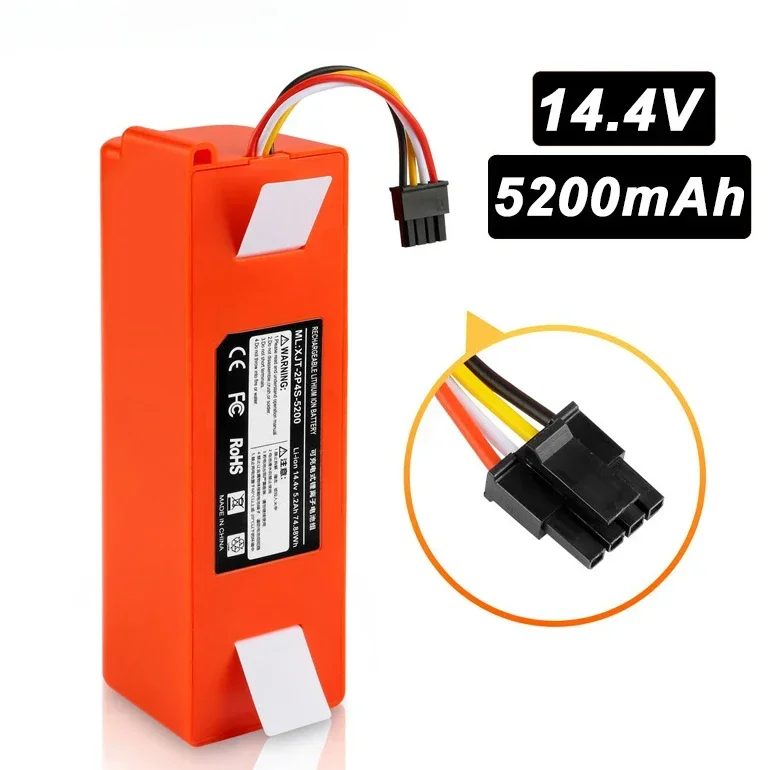 For Xiaomi Roborock Sweeping Robot 14.4V Battery, Mi Jia First Generation Vacuum Cleaner Backup Lithium Battery
For Xiaomi Roborock Sweeping Robot 14.4V Battery, Mi Jia First Generation Vacuum Cleaner Backup Lithium Battery