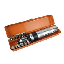 14Pcs/Set 1/2Inch Manual S2 Impact Bit Set Impact Screwdriver Driver Kit Heavy Duty Reversible Screw Driver Hand Tools
14Pcs/Set 1/2Inch Manual S2 Impact Bit Set Impact Screwdriver Driver Kit Heavy Duty Reversible Screw Driver Hand Tools