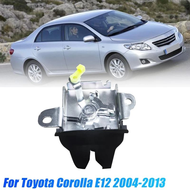 Блокировка задней двери автомобиля 64610-12360 для Toyota Corolla E12 2004-2013, блокировка задней двери багажа 64610-12350 64610-02080
Блокировка задней двери автомобиля 64610-12360 для Toyota Corolla E12 2004-2013, блокировка задней двери багажа 64610-12350 64610-02080