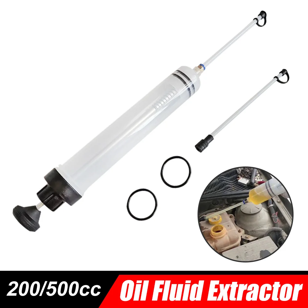 500cc Oil Fluid Extractor Filling Oil Change Syringe Bottle Transfer Automotive Fuel Extraction Pump Oil Extractor Pump Tool
500cc Oil Fluid Extractor Filling Oil Change Syringe Bottle Transfer Automotive Fuel Extraction Pump Oil Extractor Pump Tool