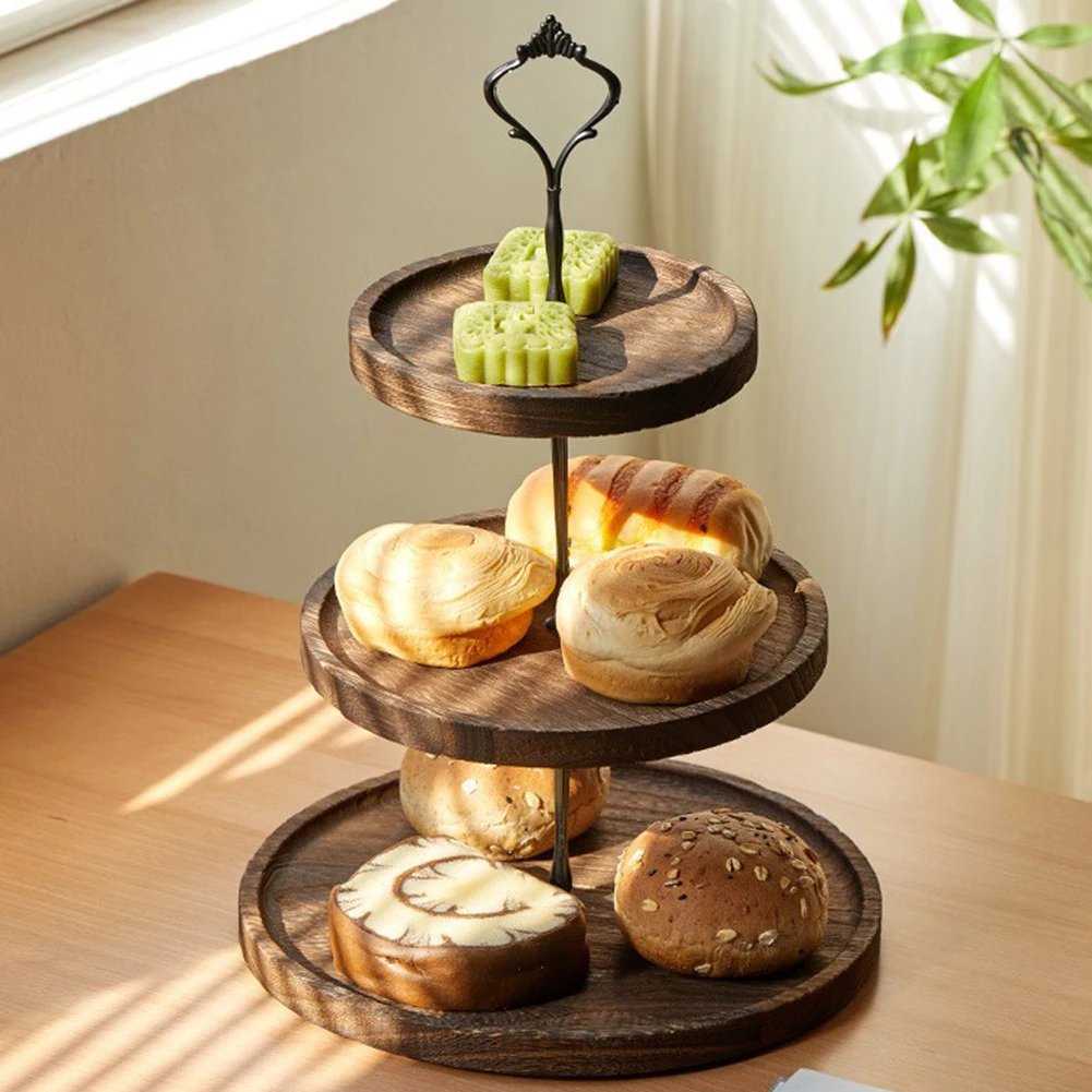 1Pc Wooden Three-Layer Dried Fruit Tray Dessert Snack Dish Wedding Dessert Candy Dried Fruit Tray Party Decorative Cake Rack
1Pc Wooden Three-Layer Dried Fruit Tray Dessert Snack Dish Wedding Dessert Candy Dried Fruit Tray Party Decorative Cake Rack