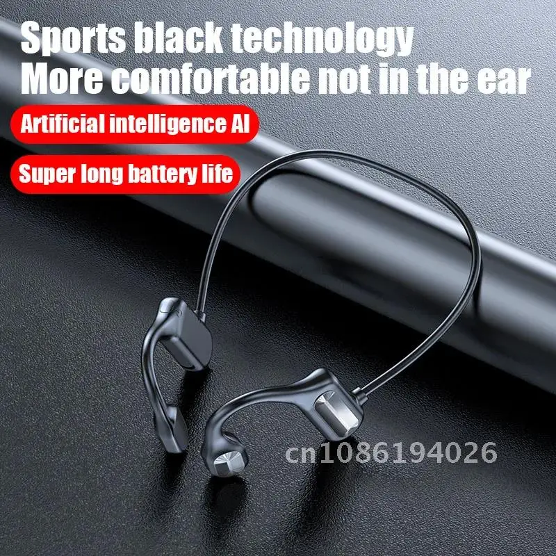 Ear-mounted Wireless Bluetooth 5.2 Headset 3D Stereo Work Phone Game Sports IPX5 Waterproof Headphones Bone Conduction Earphones
Ear-mounted Wireless Bluetooth 5.2 Headset 3D Stereo Work Phone Game Sports IPX5 Waterproof Headphones Bone Conduction Earphones