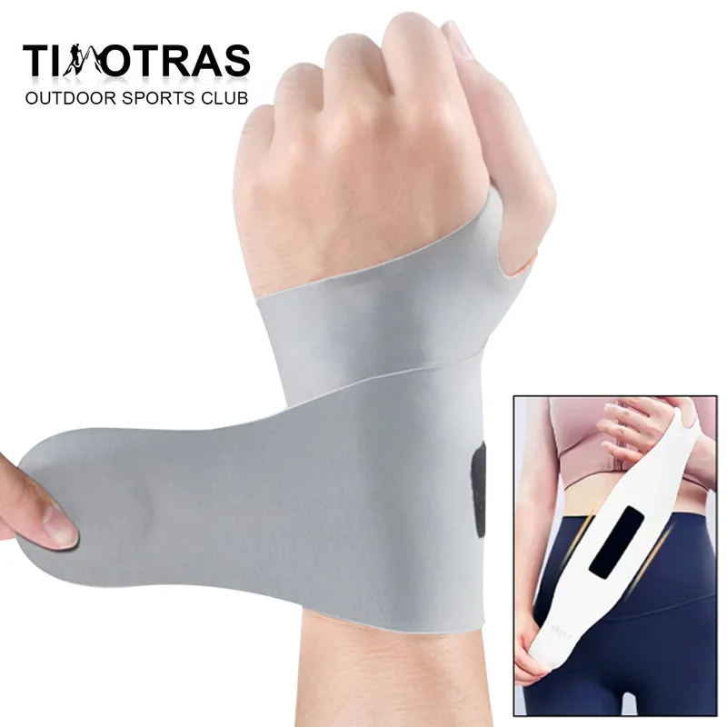 

1Pcs Adjustable Thin Compression Wrist Guard Sprain Wrist Brace Tendon Sheath Pain For Men Women Wrist Exercise Safety Support