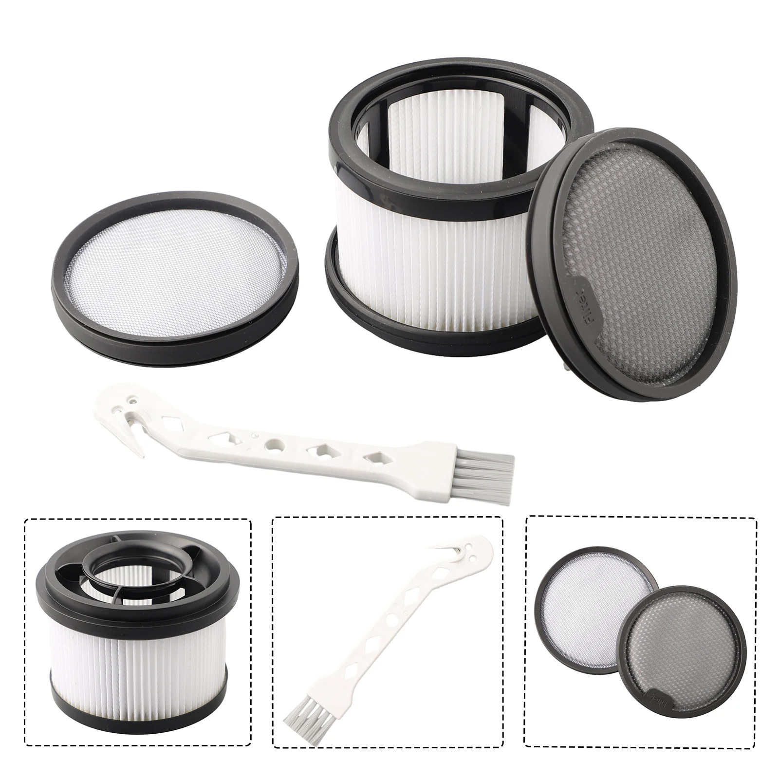 Vacuum Cleaner Main Filter Pre-Filter Accessories For Dreame-T10 T20 T30 Vacuum Cleaner Spare Parts Pre-Filter For XIAOMIG9 G10
Vacuum Cleaner Main Filter Pre-Filter Accessories For Dreame-T10 T20 T30 Vacuum Cleaner Spare Parts Pre-Filter For XIAOMIG9 G10