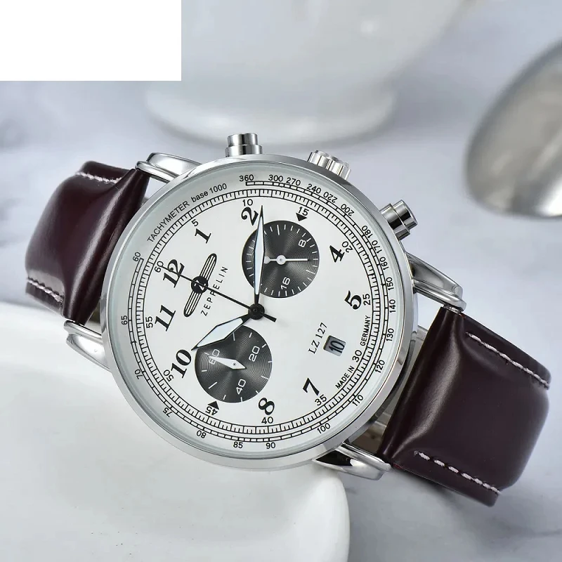 

ZEPPELIN Owl Dial Watch For Men Business Casual Men's Watch Waterproof Leather Watches Men Luxury Trend Watch Relogio Masculino