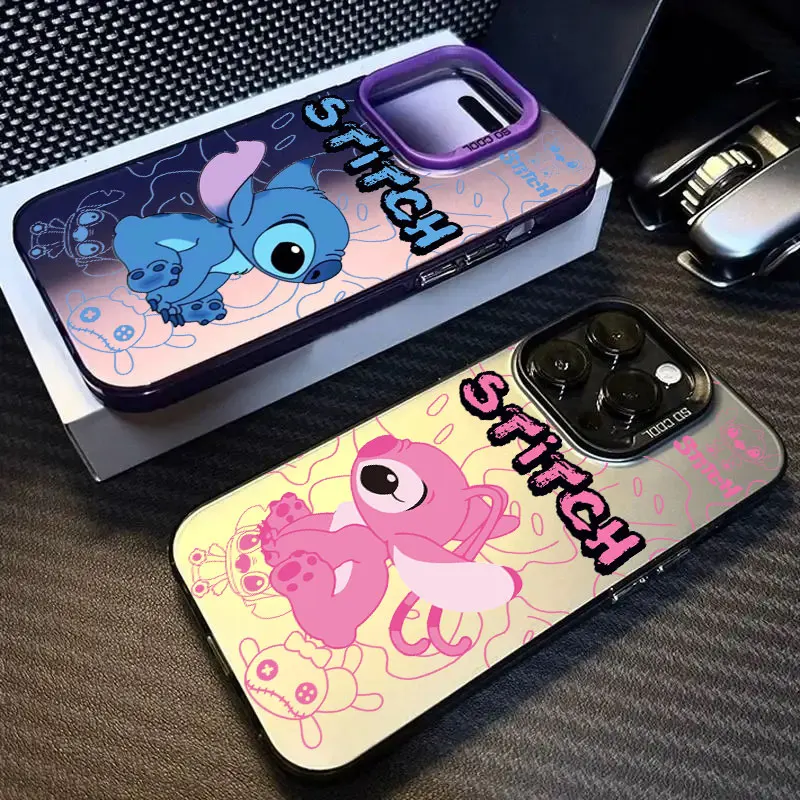 Angel-Stitch Cartoon Coque For Apple iPhone 16e 16 14 15 13 11 Pro Max Case 15 Plus 12 13 Mini 16e Shockproof Phone Cover-Stitch Angel-Stitch Cartoon Coque For Apple iPhone 16e 16 14 15 13 11 Pro Max Case 15 Plus 12 13 Mini 16e Shockproof Phone Cover-Stitch