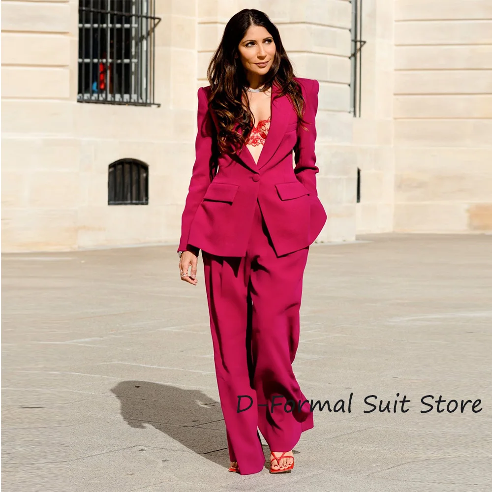 Women's Two-Piece Set Elegant Birthday Party Suit Coat + Straight Pants Temperament High Street Luxury Blazer Suits
Women's Two-Piece Set Elegant Birthday Party Suit Coat + Straight Pants Temperament High Street Luxury Blazer Suits