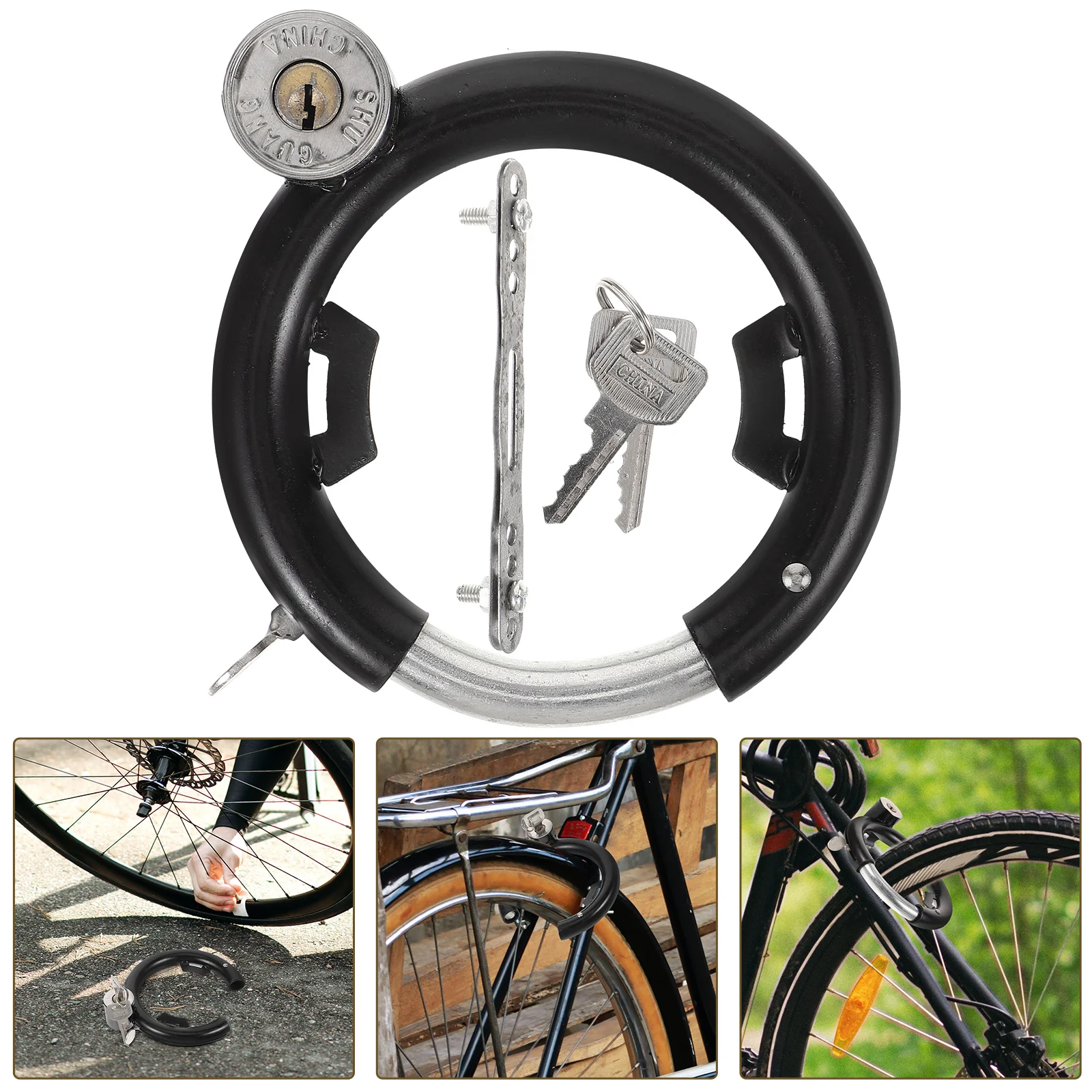 Bike Lock Stainless Steel Bicycle Security Lock Equipment Cycling MTB Bike Round Shaped Lock Tool for Outdoor Accessories
Bike Lock Stainless Steel Bicycle Security Lock Equipment Cycling MTB Bike Round Shaped Lock Tool for Outdoor Accessories