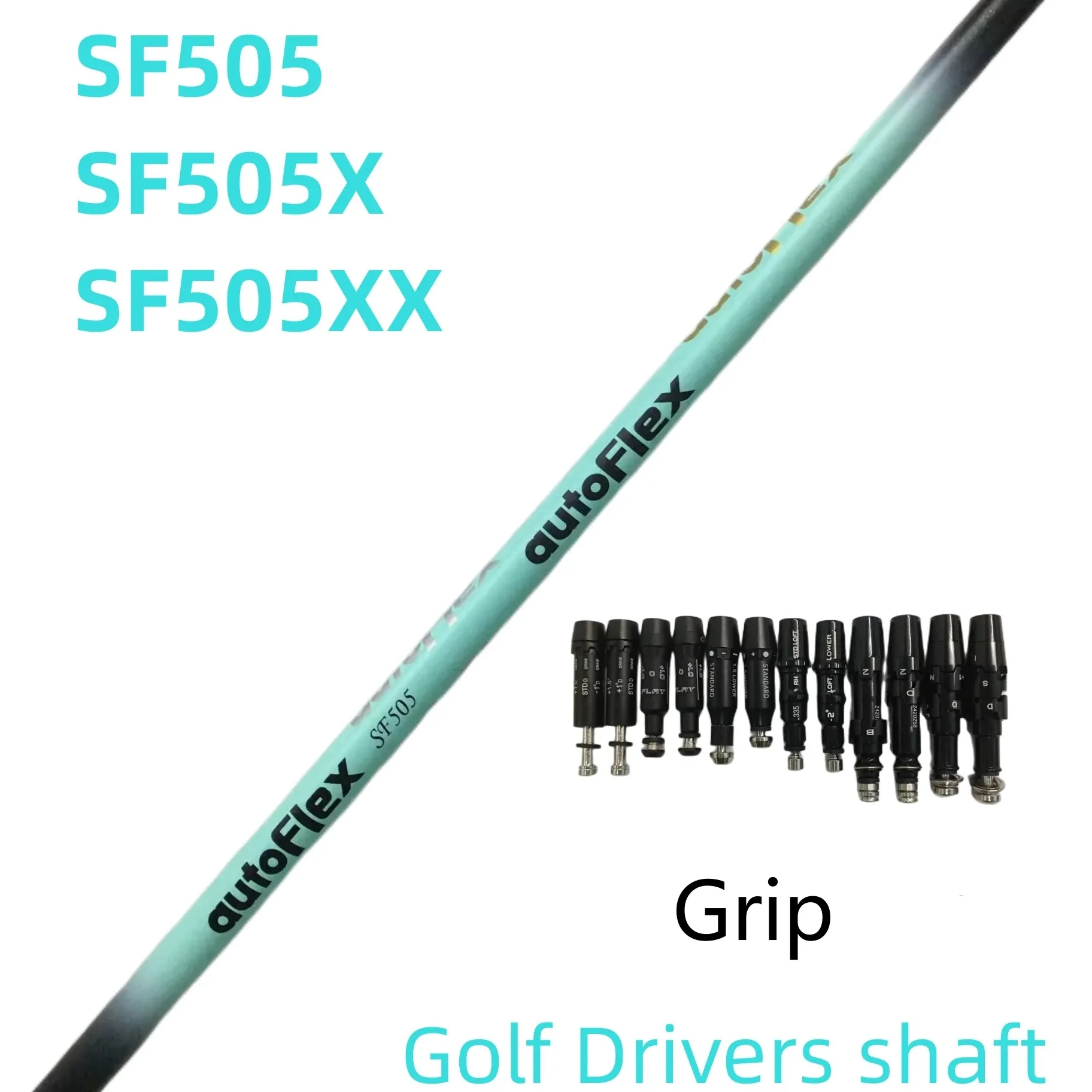 

Golf shaft Blue Autoflex Golf driver shaft SF405/SF505/SF505X/SF505XX Graphite Shaft wood shaft Free assembly sleeve and grip