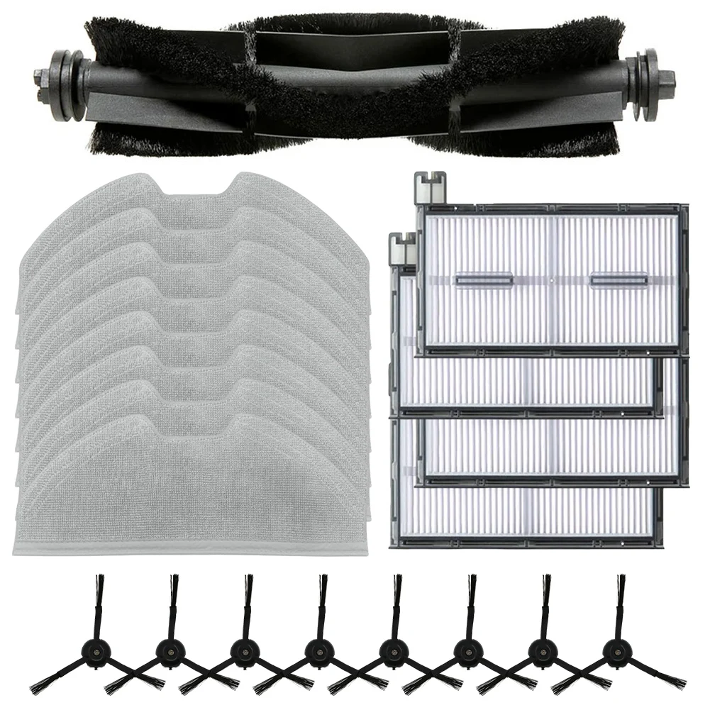 Vacuum Mop Main Side Brush Filter Mop Cloth Kit For X8 Pro Serie X8 Pro SES Vacuums Cleaner Parts Sweeper Accessory Kit
Vacuum Mop Main Side Brush Filter Mop Cloth Kit For X8 Pro Serie X8 Pro SES Vacuums Cleaner Parts Sweeper Accessory Kit