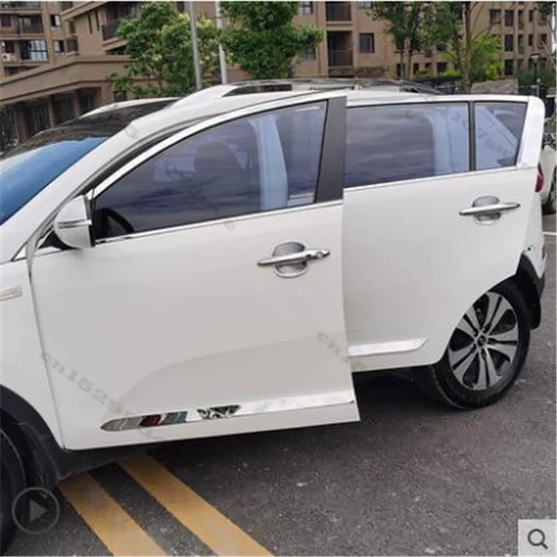 4PCS For Kia Sportage R 2011-2017 Door edge strip stainless steel body trim strip door trim bright strip modification
4PCS For Kia Sportage R 2011-2017 Door edge strip stainless steel body trim strip door trim bright strip modification